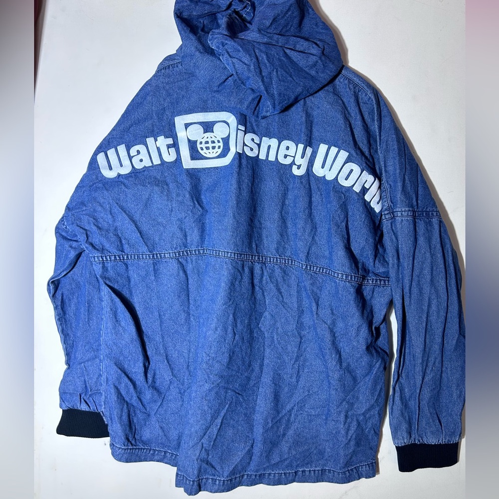Walt Disney world Denim Spirit Jersey with hood